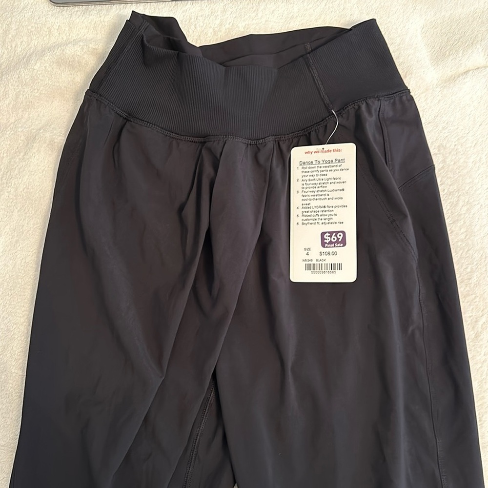 Lululemon Dance to Yoga Pant NWT